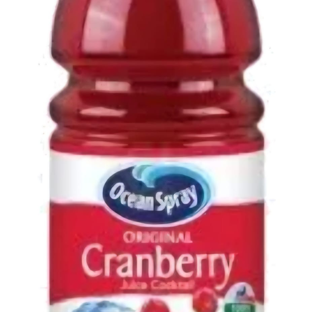 Cranberry Juice.