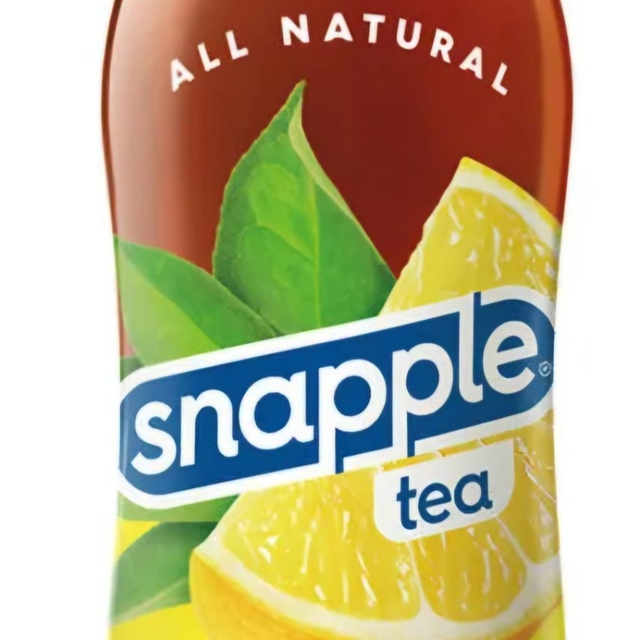 Snapple Lemon Tea.