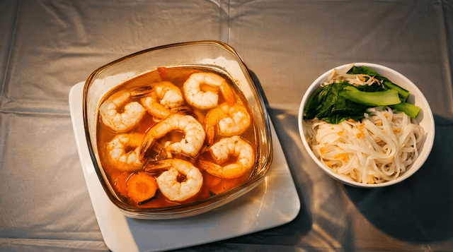 Tom Yum Noodle Soup.