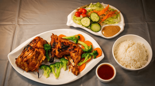 BBQ Grilled Chicken.