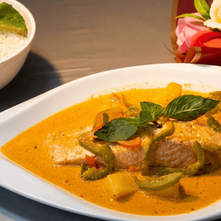 Salmon Panang Curry