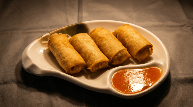 Crispy Spring Roll (4 Pieces).