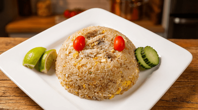 Crab Meat Fried Rice.