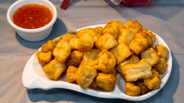 Crispy Tofu.