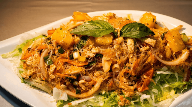 Yum Woonsen Salad.