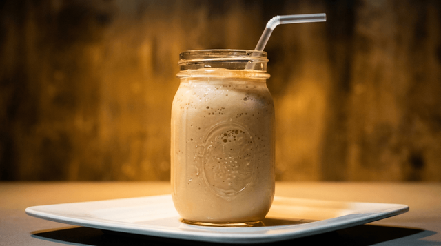 Thai Iced Coffee Shake.