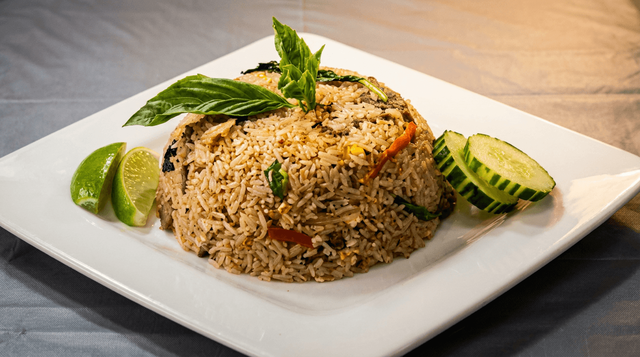 Basil Fried Rice (Lunch).