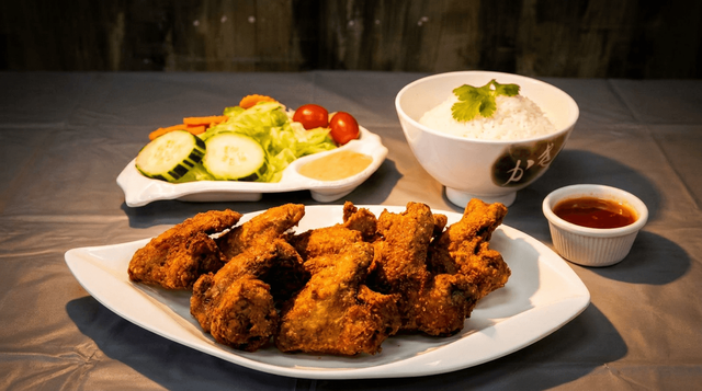 Fried Chicken Dinner.