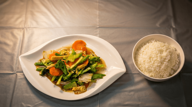 Sauteed Mixed Veggies.