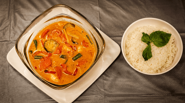 Red Curry (Lunch).