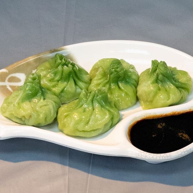 Emerald Vegetable Dumplings (5 Pieces).